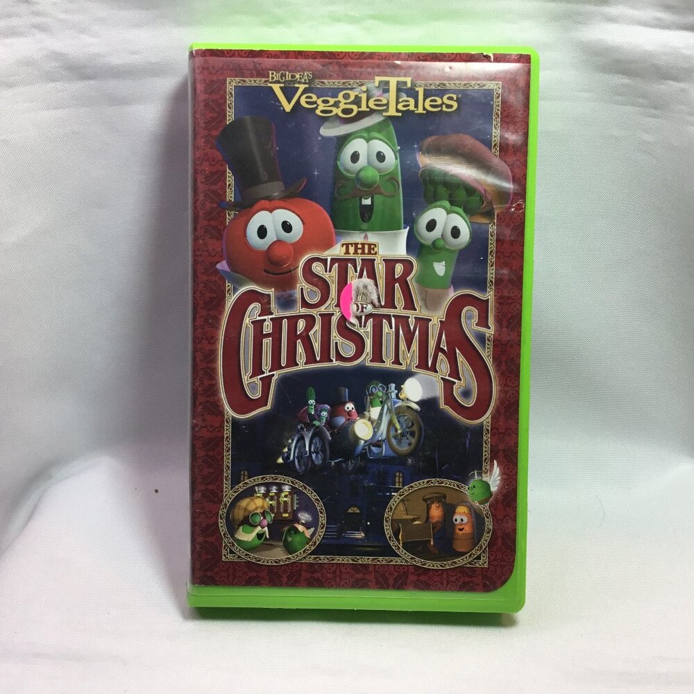 VeggieTales - The Star of Christmas (VHS, 2002, Clamshell) NEW Sing a long Songs